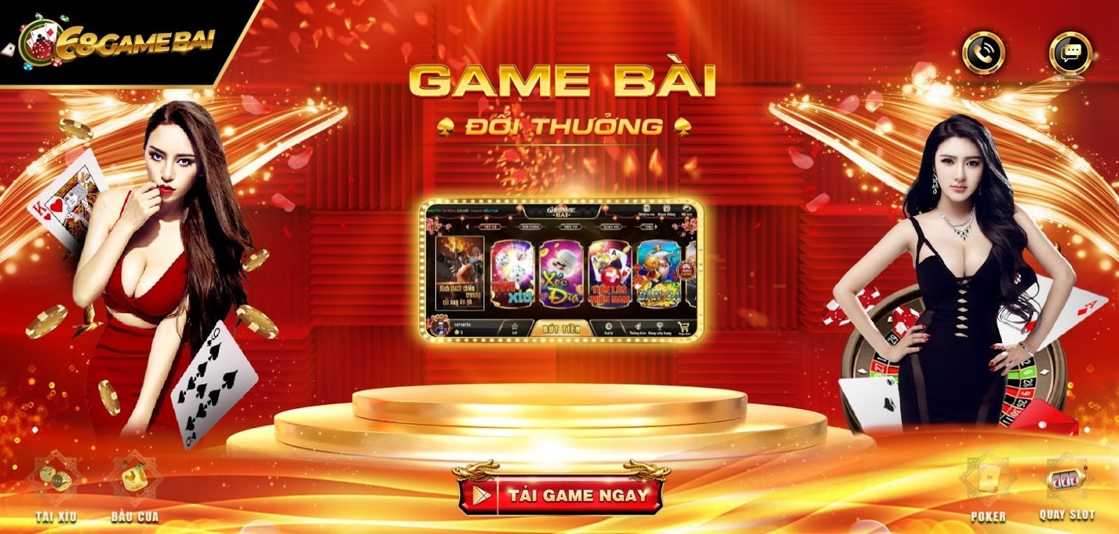 68 game bài