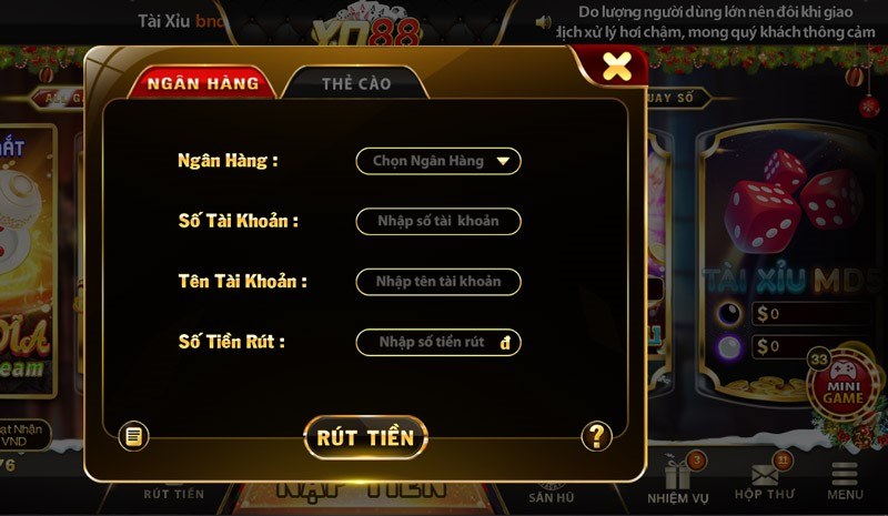 hướng dẫn rút tiền yo88