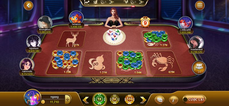 hướng dẫn cách chơi bầu cua trên cổng game bắn cá bancah5