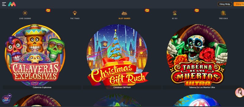 Kho game đa dạng giúp anh em thoải mái lựa chọn