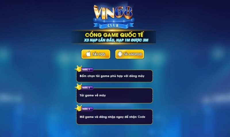 Đăng ký là bước đầu tiên để tiến đến trải nghiệm hàng đầu ở cổng game