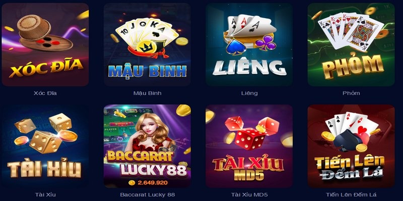Ta88 có vô vàn tựa game bài đổi thưởng cho bạn chơi mỗi ngày